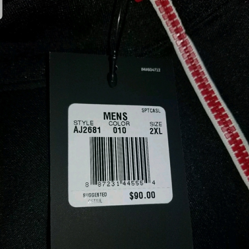 Nike Black track jacket XXL Brand new - Picture 3 of 6